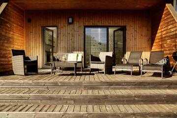 Фото номера Апартаменты с 1 спальней и сауной Дома для отпуска Läätsa Holiday Homes г. Сальме 14
