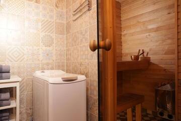 Фото номера Апартаменты с 2 спальнями и сауной Дома для отпуска Läätsa Holiday Homes г. Сальме 4