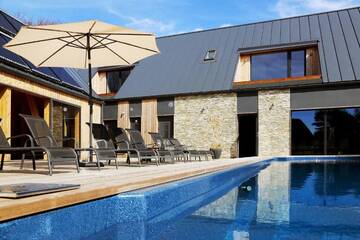 Фото номера Дом для отдыха с 3 спальнями Дома для отпуска Läätsa Holiday Homes г. Сальме 29