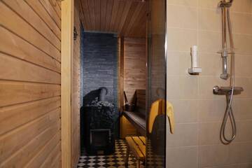 Фото номера Дом для отдыха с 3 спальнями Дома для отпуска Läätsa Holiday Homes г. Сальме 27